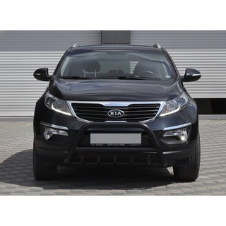 Sprednji zaščitni lok WT003 Black (nerjaveče jeklo) fotografija 3