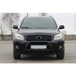 Bullbar WT003 Black (nerjavno jeklo) Toyota Rav 4 2006–2013 fotografija 3