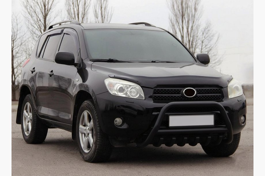 Toyota Rav 4 2006–2013 Bullbar WT003 Black (nerjavno jeklo) Image