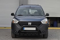 Renault Dokker 2013–2022 Sprednji zaščitni lok WT003 Black (nerjaveče jeklo) fotografija 1
