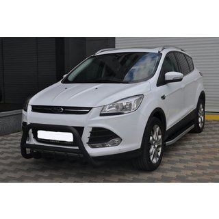 Sprednji zaščitni lok WT003 Black (nerjaveče jeklo) fotografija 1