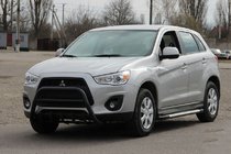 Mitsubishi ASX 2010–2023 Sprednji zaščitni lok WT003 Black (nerjaveče jeklo) fotografija 3