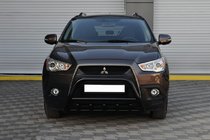 Mitsubishi ASX 2010–2023 Sprednji zaščitni lok WT003 Black (nerjaveče jeklo) fotografija 6