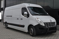 Nissan NV400 2010–2024 Sprednji zaščitni lok WT003 Black (nerjaveče jeklo) fotografija 3