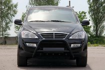 SsangYong Kyron 2005–2014 Bullbar WT003 Black (nerjavno jeklo) fotografija 2