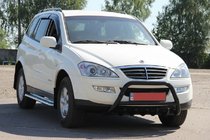 SsangYong Kyron 2005–2014 Bullbar WT003 Black (nerjavno jeklo) fotografija 6