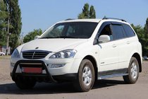 SsangYong Kyron 2005–2014 Bullbar WT003 Black (nerjavno jeklo) fotografija 5
