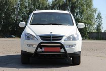SsangYong Kyron 2005–2014 Bullbar WT003 Black (nerjavno jeklo) fotografija 3