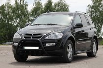 SsangYong Kyron 2005–2014 Bullbar WT003 Black (nerjavno jeklo) fotografija 1
