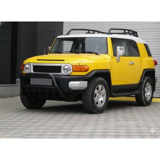 Bullbar WT003 Black (nerjavno jeklo) Toyota FJ Cruiser 2006–2022 fotografija 3