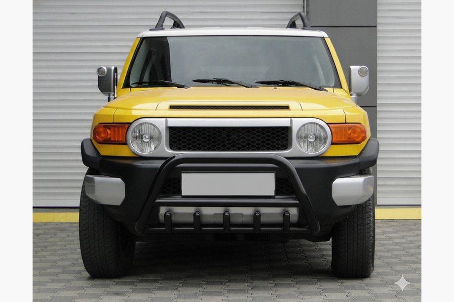 Toyota FJ Cruiser 2006–2022 Bullbar WT003 Black (nerjavno jeklo) Image