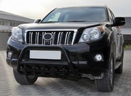 Toyota Land Cruiser Prado 150 2009–2023 Bullbar WT003 Black (nerjavno jeklo) fotografija 1