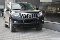 Toyota Land Cruiser Prado 150 2009–2023 Bullbar WT003 Black (nerjavno jeklo) fotografija 4