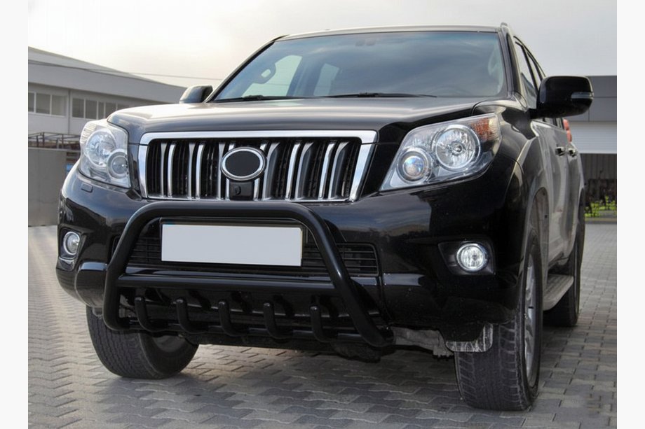 Toyota Land Cruiser Prado 150 2009–2023 Bullbar WT003 Black (nerjavno jeklo) Image