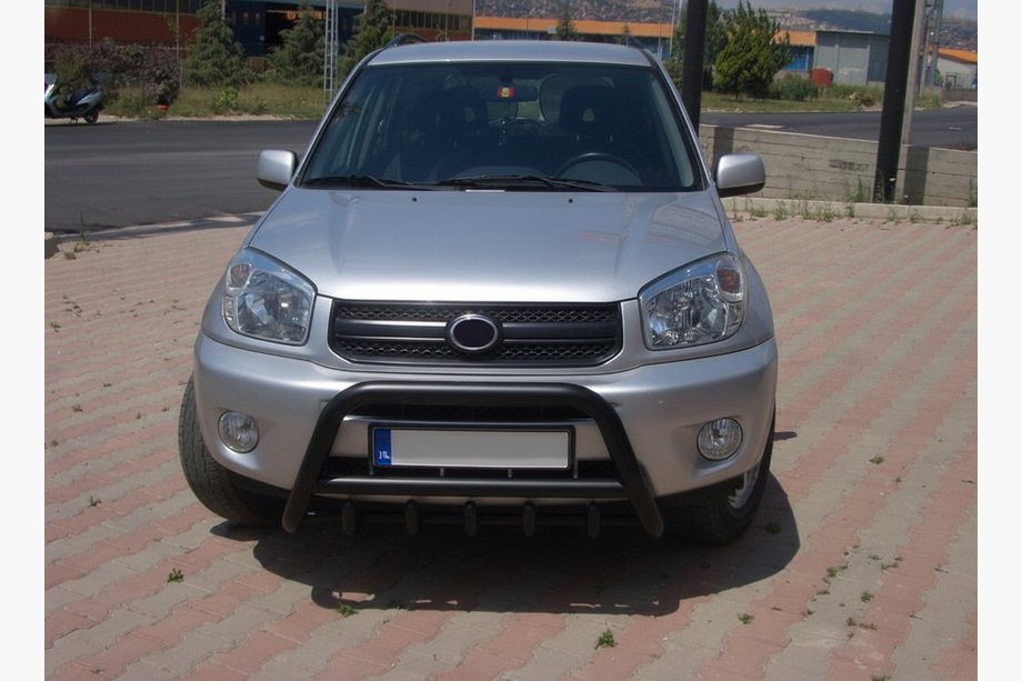 Toyota Rav 4 2001–2005 Bullbar WT003 Black (nerjavno jeklo) Image