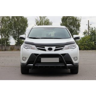 Bullbar WT003 Black (nerjavno jeklo) Toyota Rav 4 2013–2018 fotografija 1