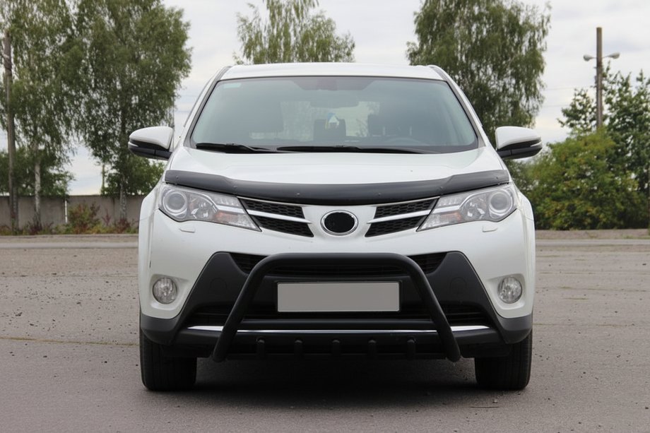 Toyota Rav 4 2013–2018 Bullbar WT003 Black (nerjavno jeklo) Image