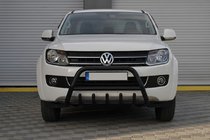 Volkswagen Amarok 2010–2022 Bullbar WT003 Black (nerjavno jeklo) fotografija 7