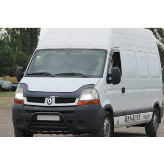 Sprednji zaščitni lok WT003 Black (nerjaveče jeklo) Nissan Interstar 2002–2010 fotografija 3