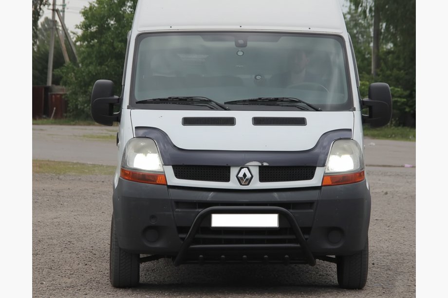 Nissan Interstar 2002–2010 Sprednji zaščitni lok WT003 Black (nerjaveče jeklo) Image
