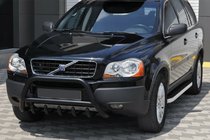 Volvo XC90 2002–2014 Sprednji zaščitni lok WT003 Black (nerjaveče jeklo) fotografija 7
