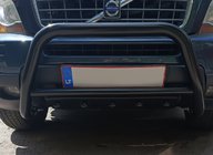 Volvo XC90 2002–2014 Sprednji zaščitni lok WT003 Black (nerjaveče jeklo) fotografija 4