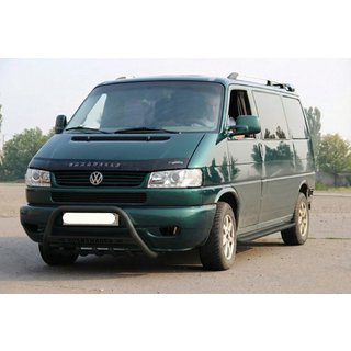 Sprednji zaščitni lok WT004 Black (nerjavno jeklo) Volkswagen T4 Caravelle/Multivan 1990–2003 fotografija 2