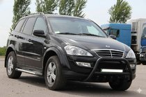 SsangYong Action 2005–2018 Bullbar WT003 Black (nerjavno jeklo) fotografija 1