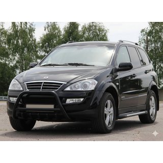 Bullbar WT003 Black (nerjavno jeklo) SsangYong Action 2005–2018 fotografija 3