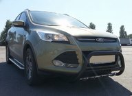 Ford Kuga/Escape 2013–2019 Kenguru zaščitni lok WT004 Black (nerjavno jeklo) fotografija 1