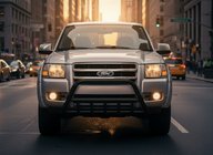 Ford Ranger 2007–2011 Bullbar WT003 Black (nerjavno jeklo) fotografija 3