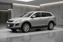 Mazda CX-9 2007–2016 Bočne stopnice Allmond Black (2 kosa, aluminij) fotografija 1