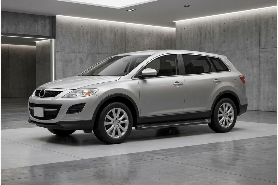 Mazda CX-9 2007–2016 Bočne stopnice Allmond Black (2 kosa, aluminij) Image
