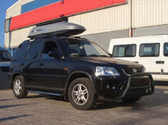 Honda CRV 2001–2006 Sprednji zaščitni lok WT003 Black (nerjaveče jeklo) fotografija 3