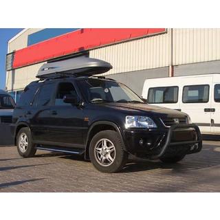 Sprednji zaščitni lok WT003 Black (nerjaveče jeklo) Honda CRV 2001–2006 fotografija 3
