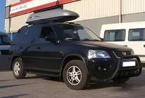 Honda CRV 1996–2001 Kengurujček WT003 Black (nerjaveče jeklo) fotografija 3