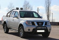 Nissan Navara 2006–2015 Bullbar WT003 Black (nerjavno jeklo) fotografija 1