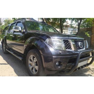 Bullbar WT003 Black (nerjavno jeklo) Nissan Navara 2006–2015 fotografija 4