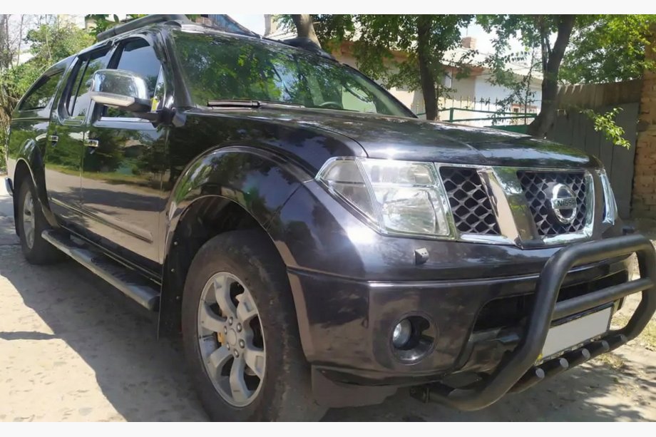 Nissan Pathfinder R51 2005–2014 Bullbar WT003 Black (nerjavno jeklo) Image
