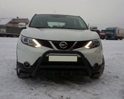 Nissan Qashqai 2014–2021 Bullbar WT003 Black (nerjavno jeklo) fotografija 3