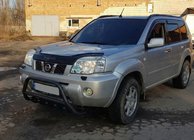 Nissan X-trail T31 2007–2014 Sprednji zaščitni lok WT003 Black (nerjaveče jeklo) fotografija 11