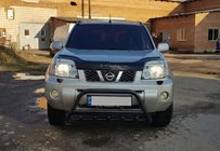 Nissan X-trail T31 2007–2014 Sprednji zaščitni lok WT003 Black (nerjaveče jeklo) fotografija 5