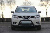 Nissan X-trail T32/Rogue 2014–2021 Bullbar WT003 Black (nerjavno jeklo) fotografija 4