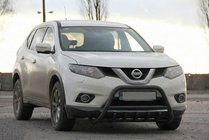 Nissan X-trail T32/Rogue 2014–2021 Bullbar WT003 Black (nerjavno jeklo) fotografija 1