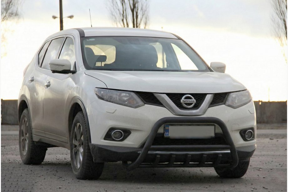 Nissan X-trail T32/Rogue 2014–2021 Bullbar WT003 Black (nerjavno jeklo) Image