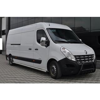 Sprednji zaščitni lok WT003 Black (nerjaveče jeklo) Opel Movano 2010–2021 fotografija 3