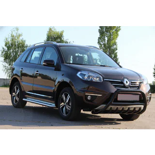Sprednji zaščitni lok WT003 Black (nerjaveče jeklo) Renault Koleos 2008–2016 fotografija 4