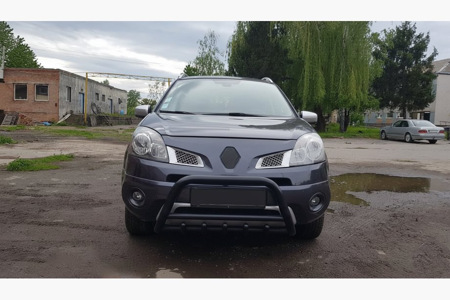 Renault Koleos 2008–2016 Sprednji zaščitni lok WT003 Black (nerjaveče jeklo) Fotografija 9