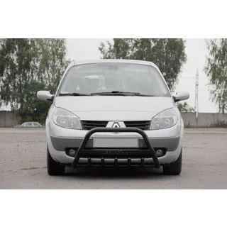 Kenguru zaščitni lok WT004 Black (nerjavno jeklo) Renault Scenic/Grand 2003–2009 fotografija 1