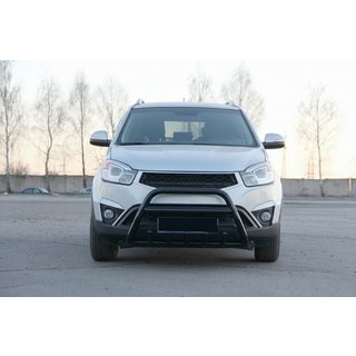 Sprednji zaščitni lok WT003 Black (nerjaveče jeklo) fotografija 4